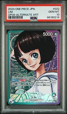PSA 10 GEM MINT Japanese One Piece 2024 Lim OP09-022 ALT ART PSA 10 GEM MINT Japanese One Piece 2024 Lim OP09-022 ALT ART