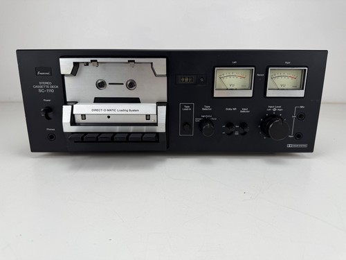 Platine Stereo Cassette Deck Sansui D95m Nouvelle Courroies
