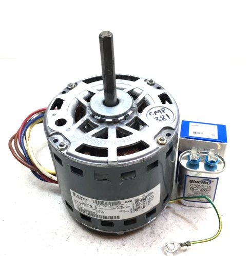 GE 5KCP39MGS879S Blower Motor Trane D340988P01 1/2HP 115V 1075 RPM used #CMP381