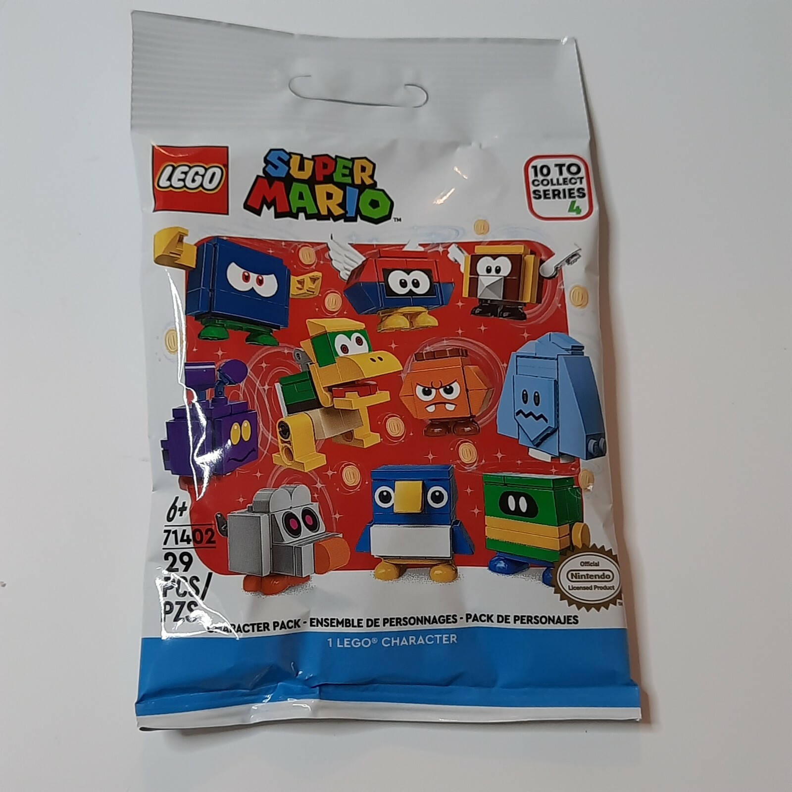 Lego Super Mario 71402 Mini Figure Series 4 Blind Random Mystery Pack ages 6+