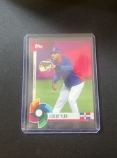 2023 Topps World Baseball Classic Global Stars JEREMY PENA Black SP #4 DR