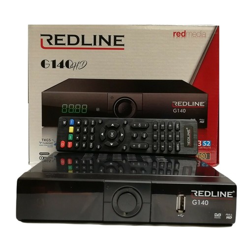 REDLINE G140 Full HD Satellite Receiver UK Freesat Channels, Free to Air USB PVR eBay