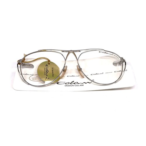 NOS vintage COLANI 1002 eyeglasses - 1980's Germany - Large - ORIGINAL - Silver - Picture 7 of 9