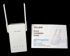 TP-LINK AC750 Wi-Fi Range Extender Model RE210  Manual