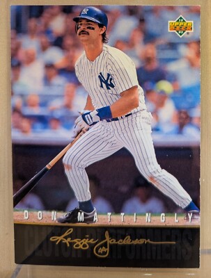1993 Upper Deck CLUTCH PERFORMERS #14 Don Mattingly Yankees RARE INSERT
