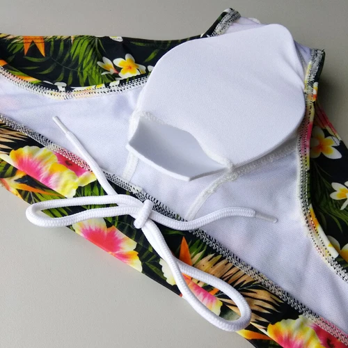 Gepolsterte Herren-Badehose Mit Hebetasche Und Schnell Trocknender Push-Up - Bild 7 von 30