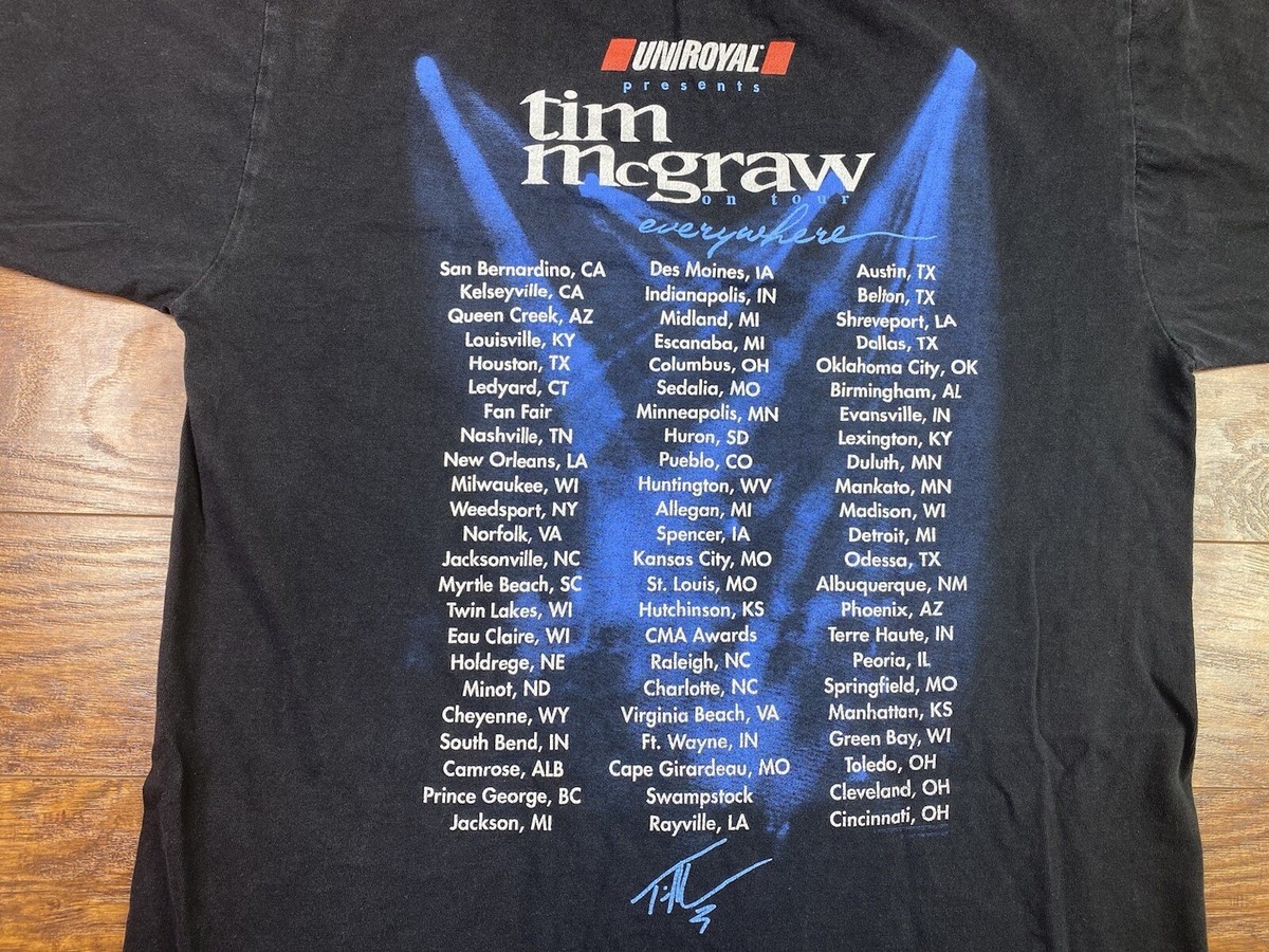 90s TIM MCGRAW ツアー　Tシャツ 90s TIM MCGRAW ツアー Tシャツ Vintage 90s Tim McGraw