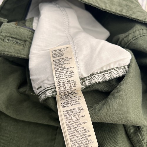 NEW Goodthreads Mens Slim Fit 5 Pocket Corduroy Olive Green Pants Size 30W x 29L - Picture 15 of 19