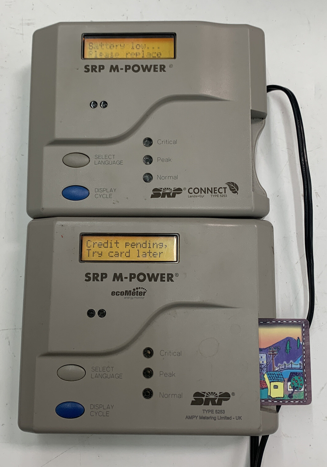 LOT OF 2) SRP M-Power ECOMETER Model 5253 - POWERS ON | eBay