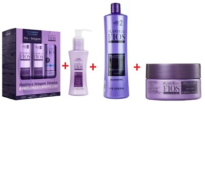 Brazilian Hair Treatment Cadiveu Plastica Dos Fios Kit Home Care you choose kit