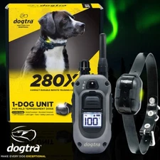 Dogtra 280X Remote Dog Training E-Collar 1/2 Mile Range STIM Tone, XPP Vibration