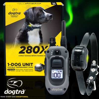 Dogtra 280X Remote Dog Training E-Collar 1/2 Mile Range STIM Tone