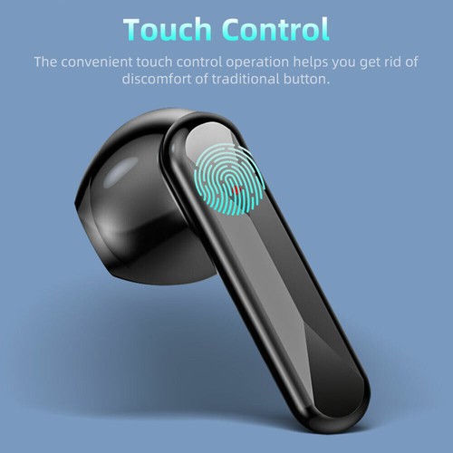 Bluetooth 5.2 TWS Wireless Headphones Earbuds Mini Earphones For iPhone Android - Picture 9 of 13