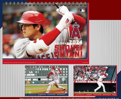 Shohei Ohtani desk calendar 2024 Los Angeles Angels From Japan | eBay