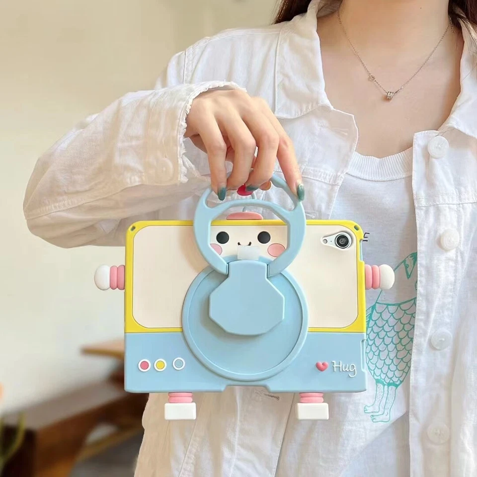 For Xiaomi Mi Pad 6/6 Pro 5/5 Pro 11"Cute robot Kids Shockproof Stand Cover - Image 4 of 4