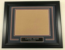 LIONEL MESSI SOCCER LEGEND FRAMED FRAME KIT 4 YOUR 8X10 HORIZONTAL PHOTO 