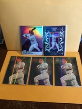 2022 Capstone Baseball Base +Red+ Gold #72 Mike Trout - Crest & Summit Nice