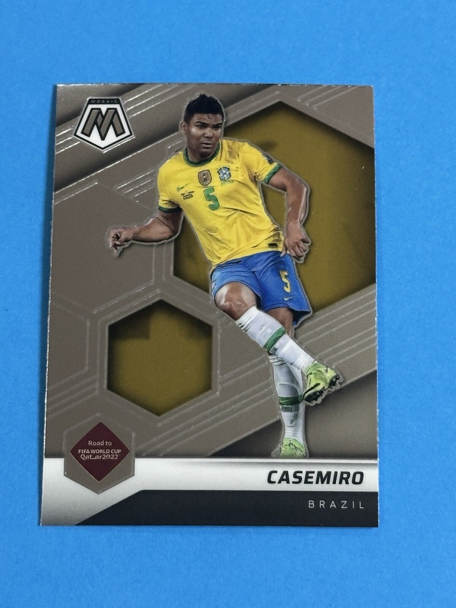 2021-22 Panini Mosaic FIFA Road To World Cup Casemiro #157 Brazil