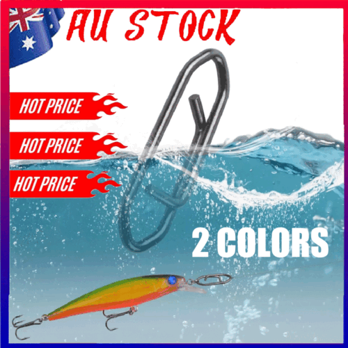 25/50/100PCS Tactical Anglers Power Clips Fishing Snap VP