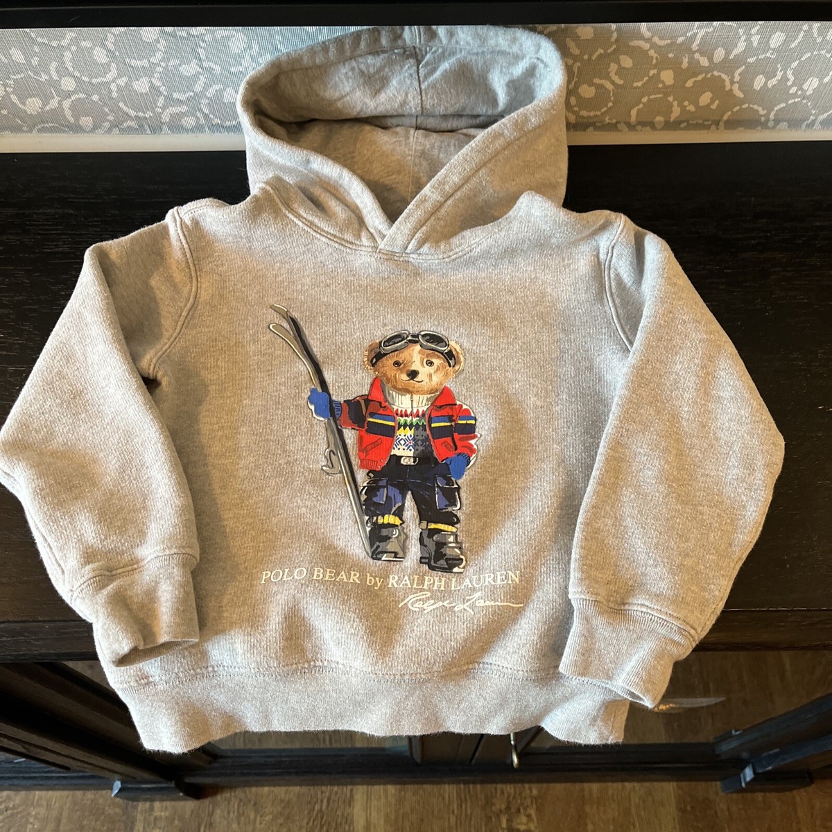Polo Ralph Lauren Polo Bear Ski Hoodie Pullover Sweatshirt