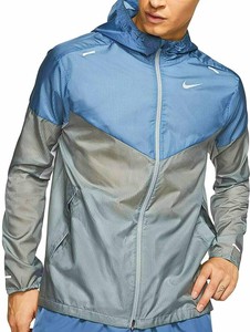 nike windrunner green blue