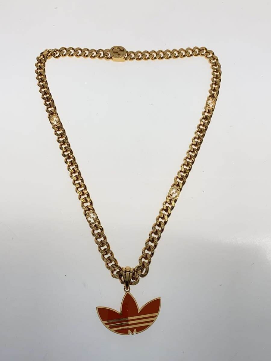 GUCCI ×adidas Golmet Chain Necklace Adidas GLD Top Yes Men GUCCI ×adidas Golmet Chain Necklace Adidas GLD Top Yes Men