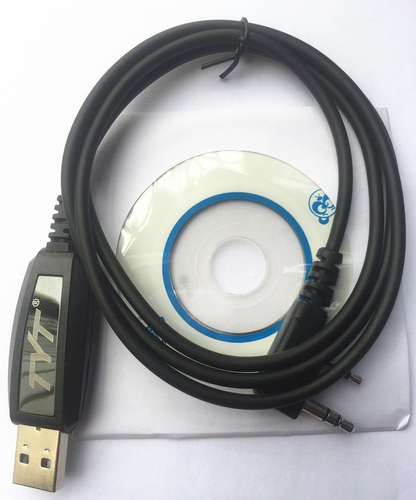 USB Programming Cable for Digital DMR Two Way Radio TYT MD-380 & MD-390 MD-UV...