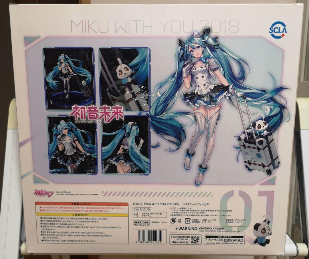 初音未来　MIKU WITH YOU 2018　Ver. 1/7 　未開封品 Amazon.co.jp: Furyu F:NEX フェネクス 限定 初音ミク MIKU WITH