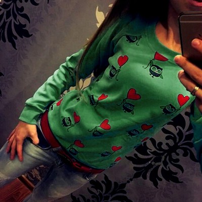 Buy Womens Long Sleeve Owl Sweatshirt Jumper Hooded Pullover Warm Blouse Tops Online Buy Womens Long Sleeve Owl Sweatshirt Jumper Hooded Pullover Warm Blouse Tops Online