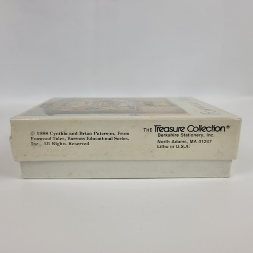 1988 Foxwood Tales Cynthia & Brian Paterson puzzle quadrato sigillato 42 pezzi - Foto 4 di 4
