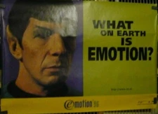 STAR TREK SPOCK LEONARD NIMOY EMOTION RAI AMSTERDAM 1996 POSTER          RF 