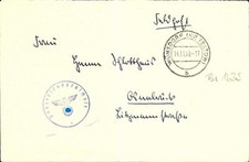 (X4225) FP Umschlag  Panzertruppenschule W&uuml;nsdorf (Teltow) 14.11.1940
