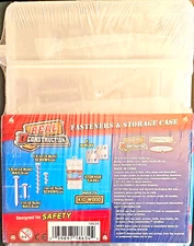 Real Construction Fasteners & Storage Case 100+pc . Designed for Safety!  (A16)