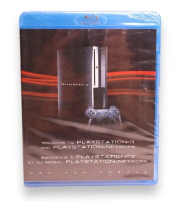 Welcome to Playstation 3 and Playstation Network Blu-ray Disc PS3 - NEW Sealed