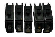 ITE EQ1115 Circuit Breaker 120v 15a 1 Pole LOT OF 5 ⭐