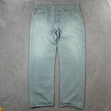 Vintage Levi's 501 XX Jeans size 40x34 fits 36x31 Distressed Button Fly Denim