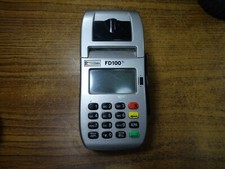 first data fd100 credit card machine