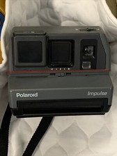 Polaroid Impulse AF - 600 Camera Autofocus - Vintage 80's Not Tested