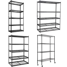 Storage Shelving Unit Garage Storage Rack Adjustable 2000 / 700 lbs Load