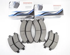 Asianautos Ceramic Front Rear Brake Pads For Chevrolet Express Van 3500 17-20