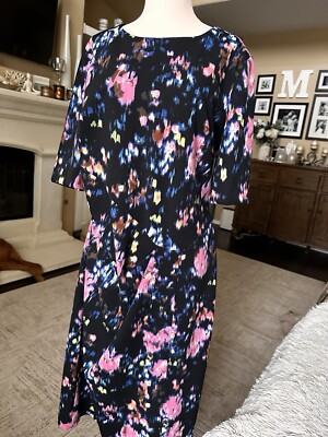 maggy london formal dresses Maggy London Illusion Sleeve Midi Dress - Black
