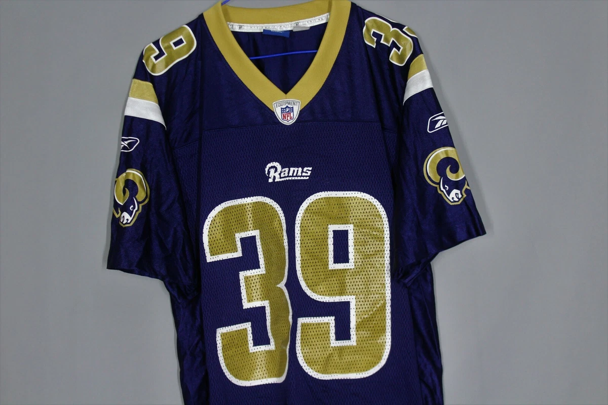 LOS ANGELES RAMS NFL FOOTBALL SHIRT JERSEY #39 JACKSON SIZE S