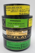 Lot Of 4 ORIGINAL 35mm Flat Movie Theater Film Trailers See Desc. For Titles