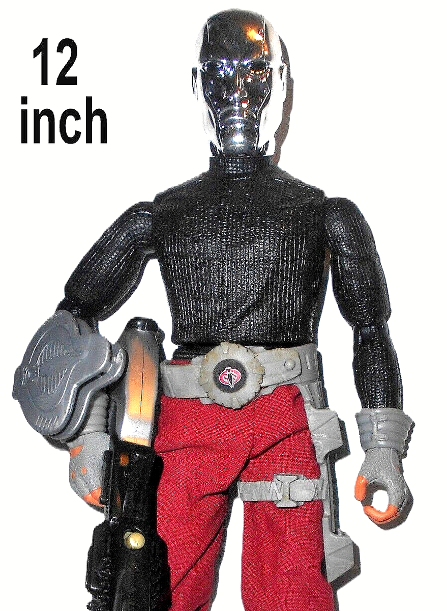 GI Joe 12 inch DESTRO 2003 valor vs venom spy troops 2004