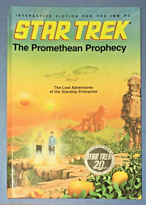 Star Trek The Promethean Prophecy (1986) - Vintage IBM PC Game 5.25''