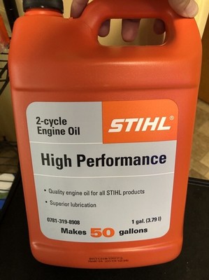 Genuine Stihl High Performance 2 Cycle Oil Mix 0781 319 ...