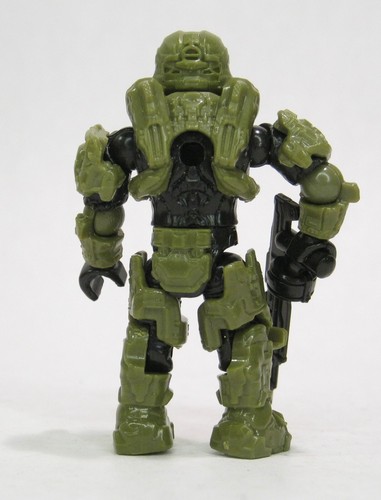 Mega Bloks Halo CNG63 Fireteam Taurus Spartan Recruit Green Minifigure - Picture 3 of 4