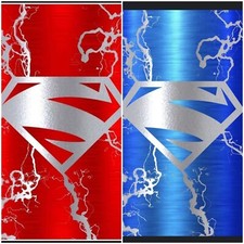 ADVENTURES OF SUPERMAN JON KENT 1 ELECTRIC RED AND BLUE FOIL EXCLUSIVE MEGACON