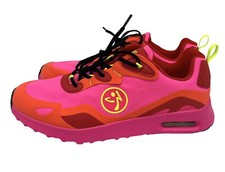 Zumba Air Lo Hot Pink Orange Shoes US Woman s Size 11 Only Use One Time A1F00174
