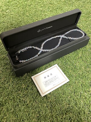 Phiten Titanium crystal necklace Japan